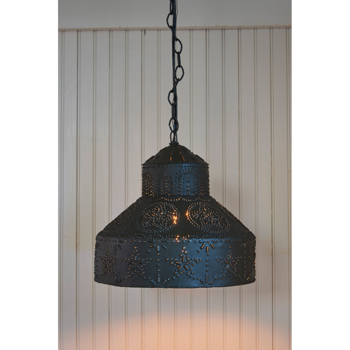 Punched Star Pendant Light