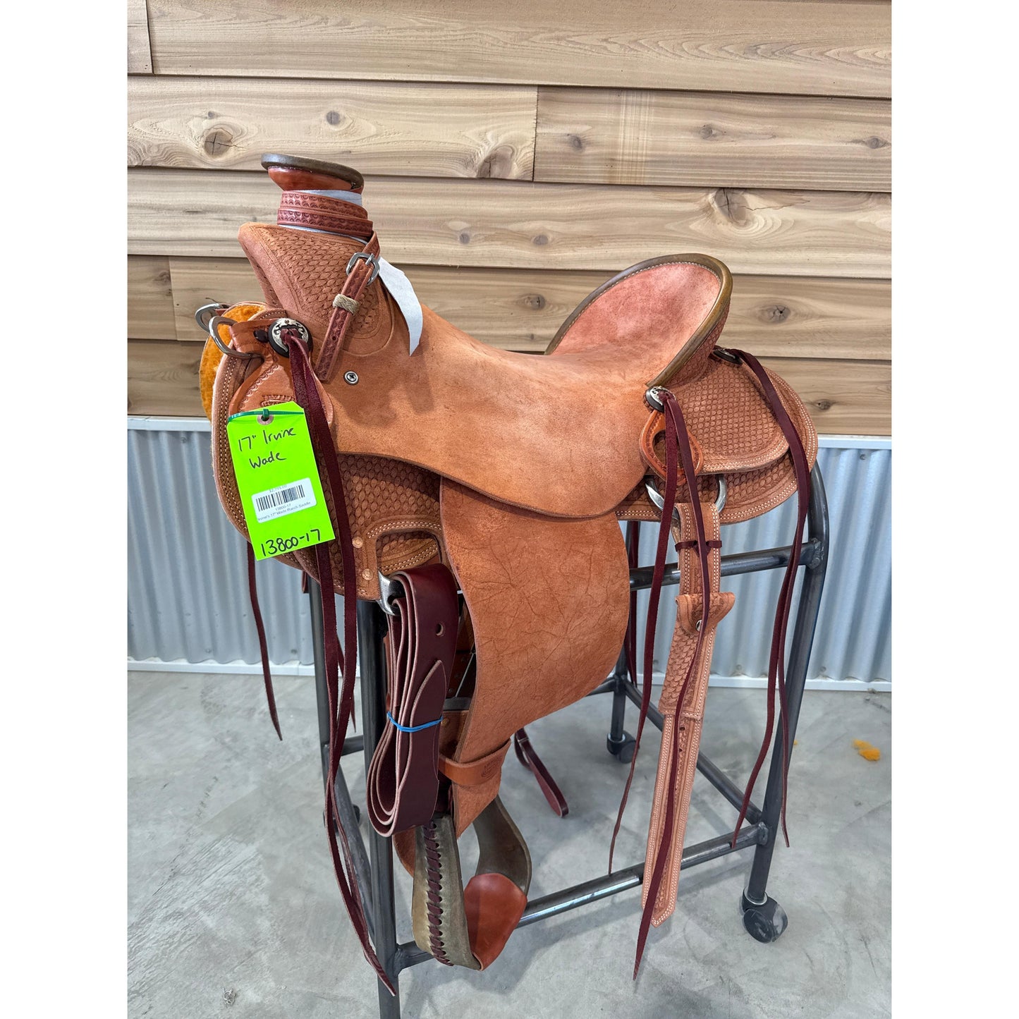 Irvine's 17" Wade Ranch Saddle