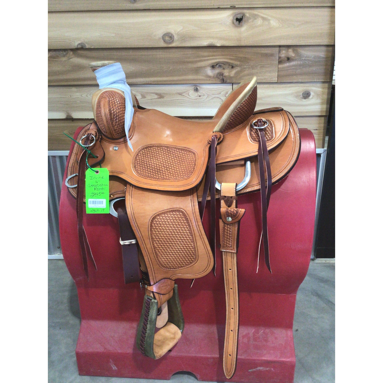 Irvine 16" Association Ranch Saddle