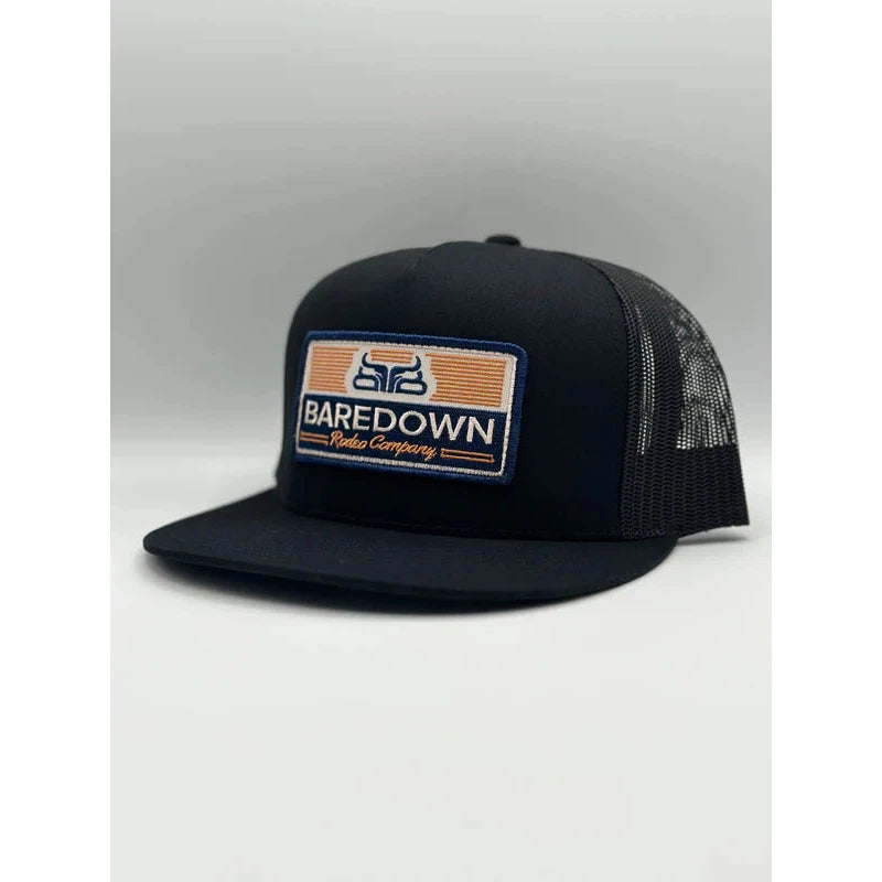 Baredown Brand Flat Ball Cap - Tex - Multiple Colours