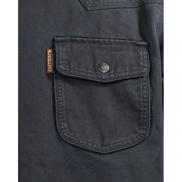 Outback Trading Men's Kennedy Canyonland Shirt - Navy