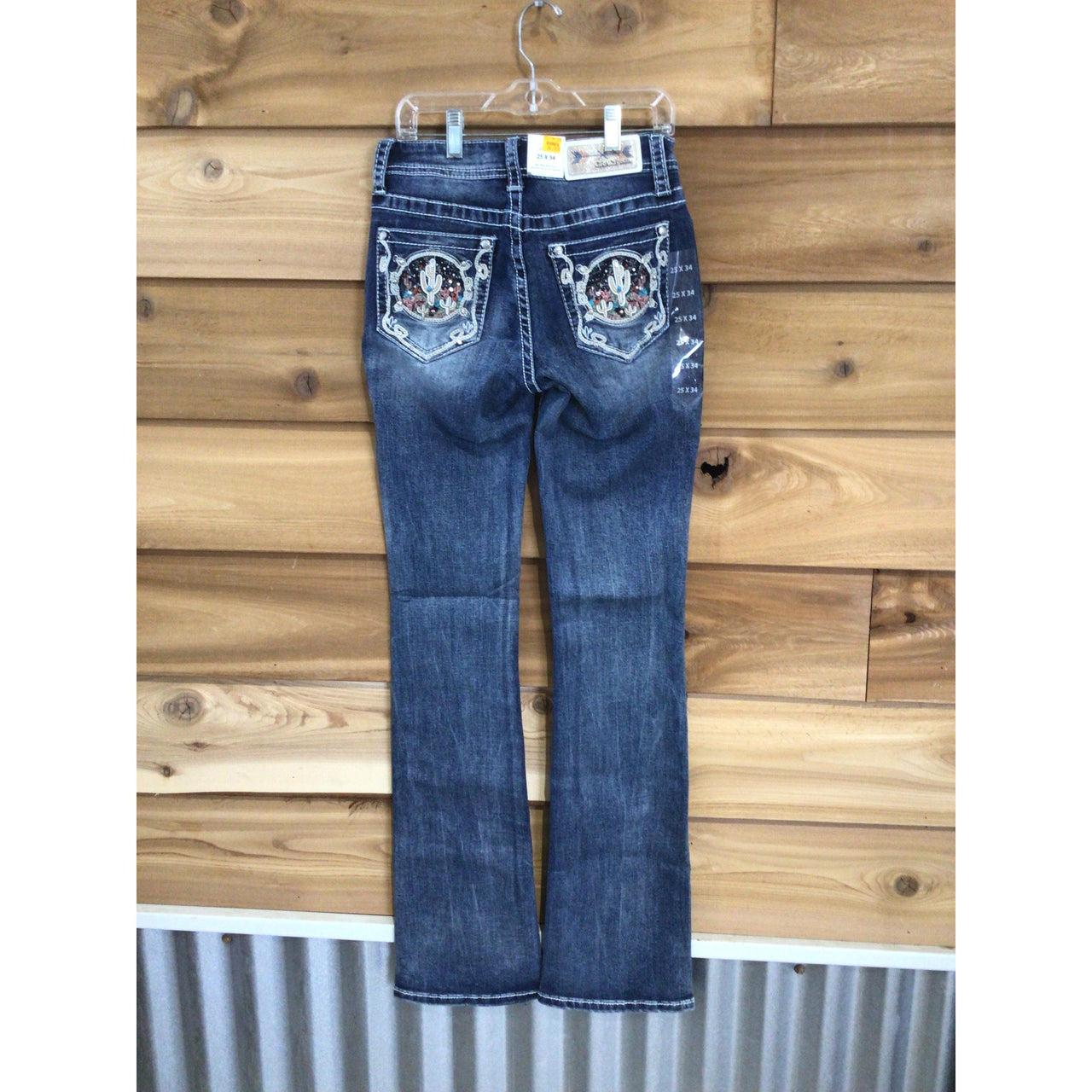 Grace in LA Women's Steer Head Jeans