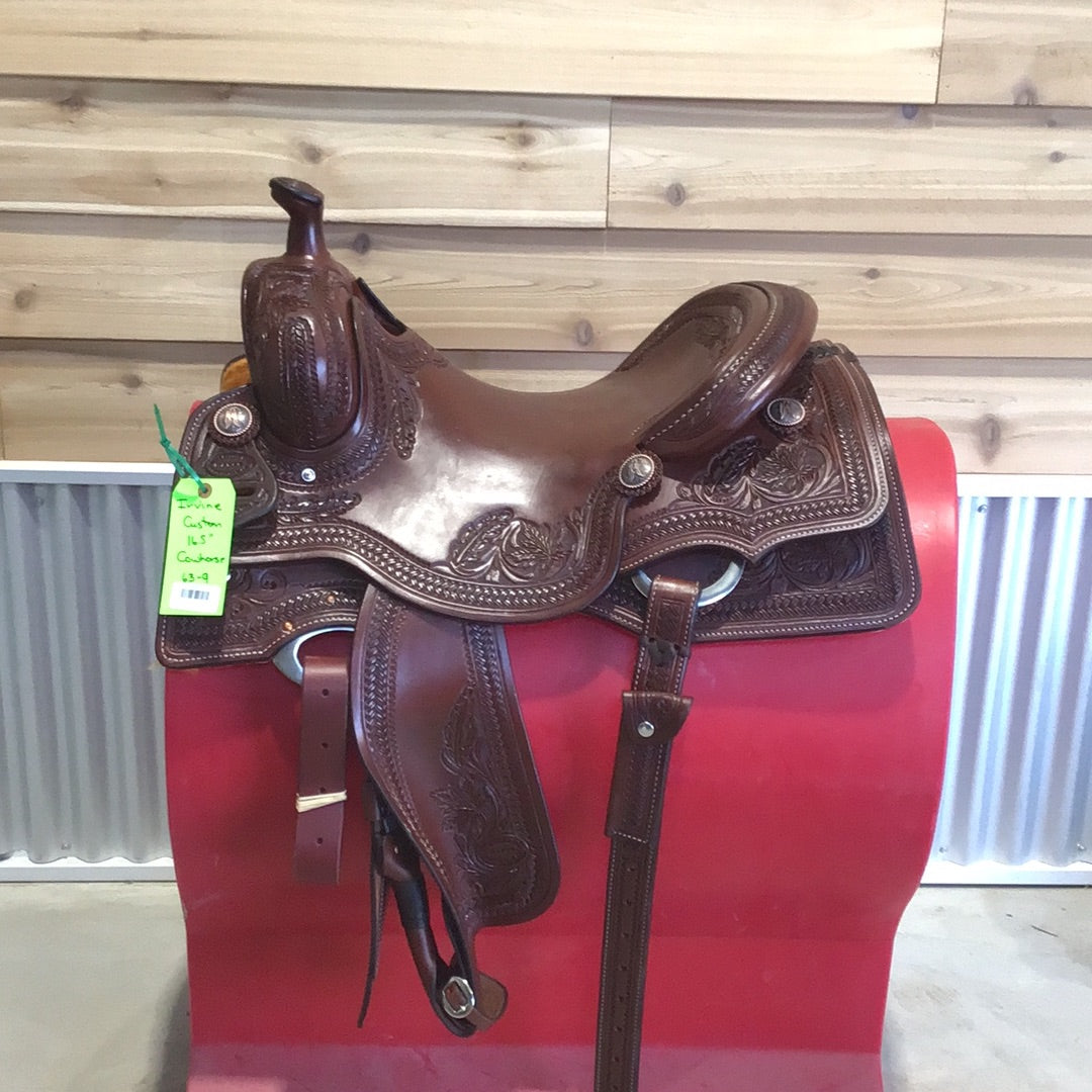 Irvine Custom 16.5" Cowhorse Saddle