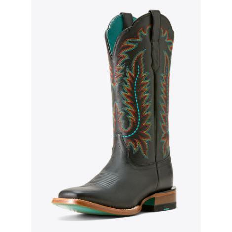 Ariat Women's Frontier Tilly Western Boot- Obsidian