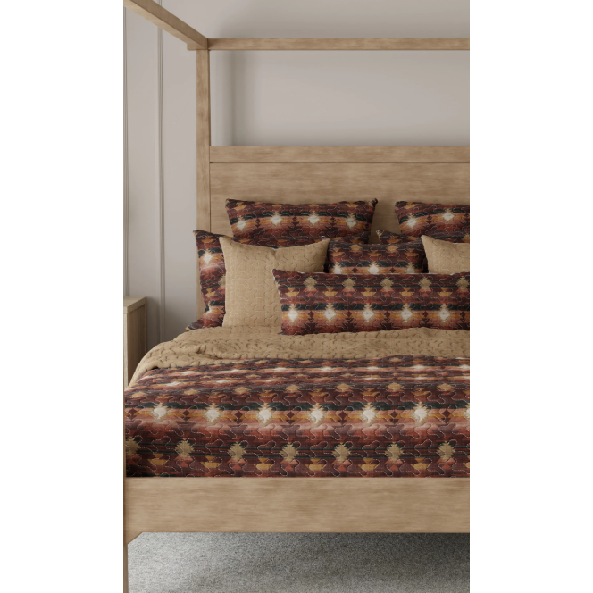 Ida Mae Shiloh Maroon Quilt