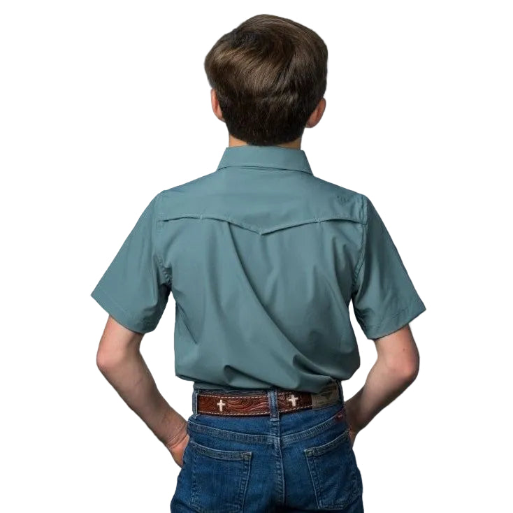 Ferrell Brand CORE Kid's Unisex Short Sleeve Snap Shirt - Multiple Colors