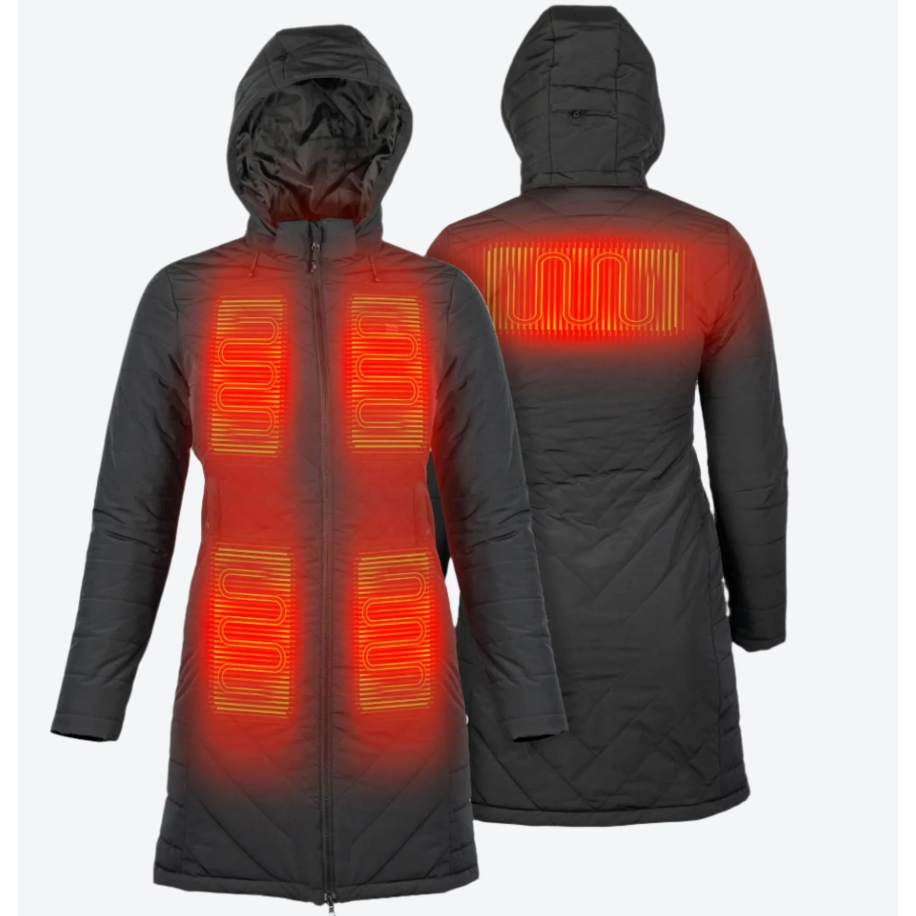 Fieldsheer Women's Meridian Mid Length Jacket- Black