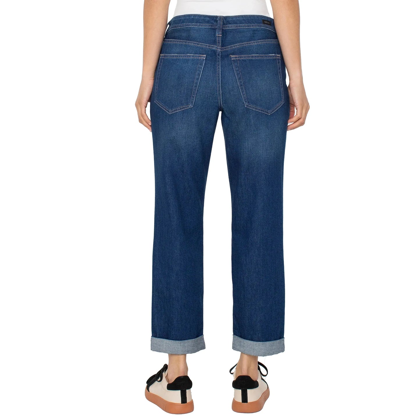 Liverpool Women's The Keeper Boyfriend Jeans- Pleasant Creek