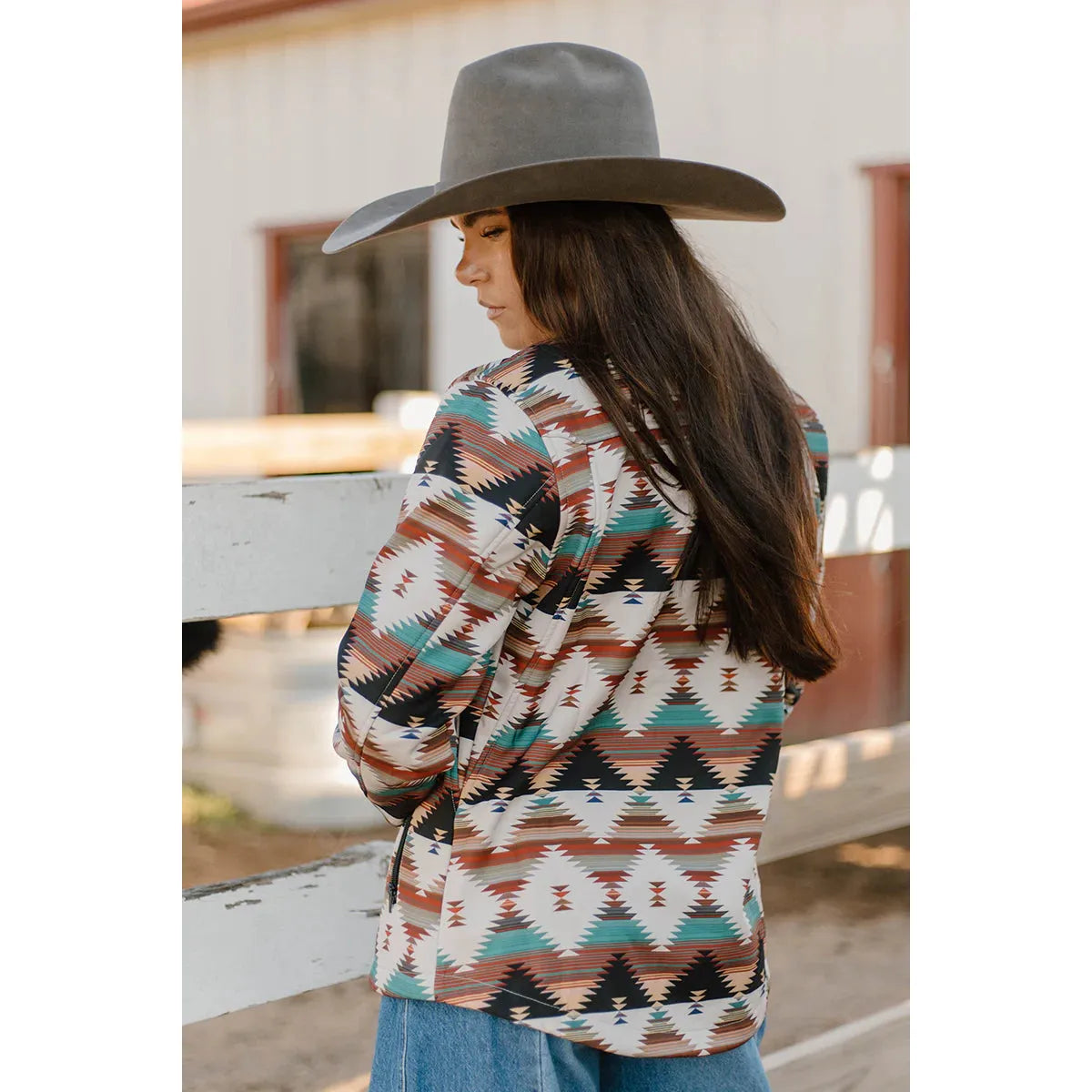 Sterling Kreek Women's Southern Roots Long Sleeve Jacket-Multi
