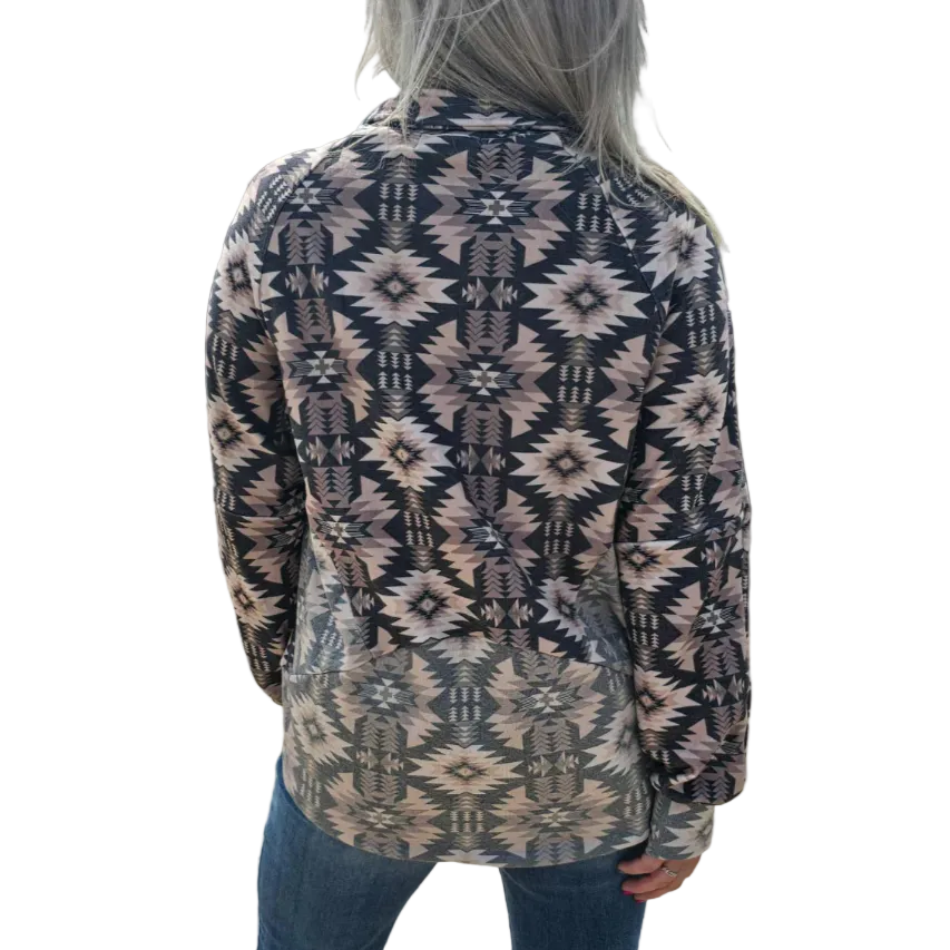 Sterling Kreek Canyon Echo Long Sleeve Pullover - Multi - Irvine Tack & Western Wear