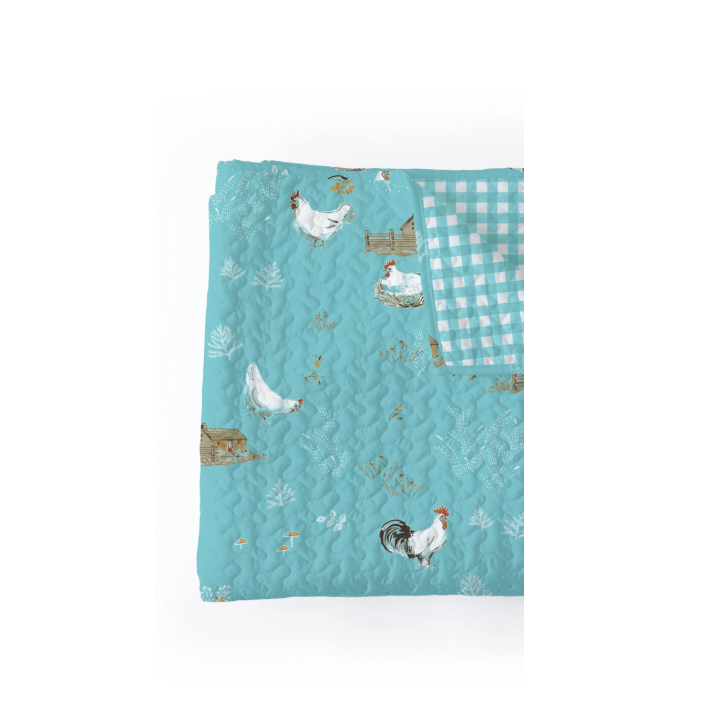 Ida Mae Farmstead Turquoise Quilt