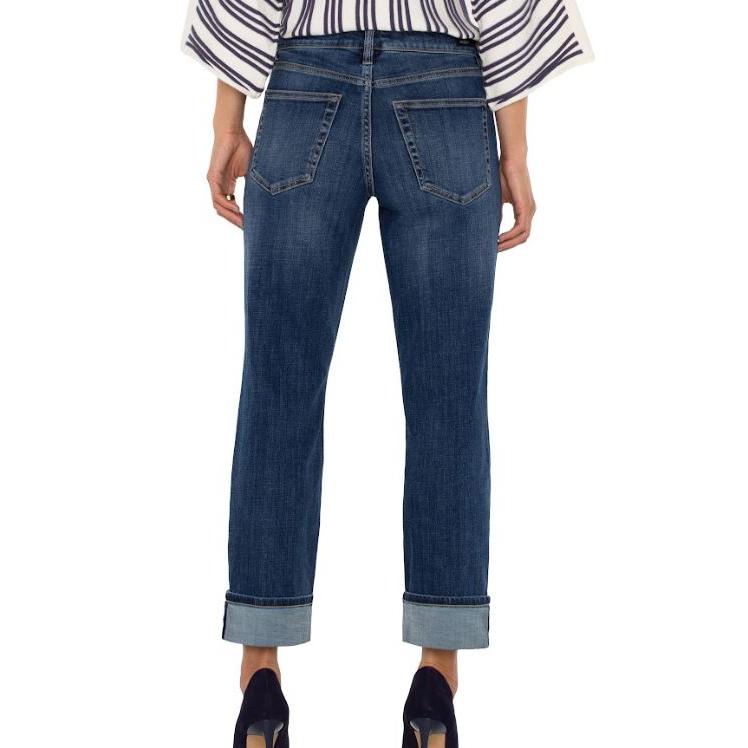 Liverpool Women's Marley Cuffed Jeans- Rushland