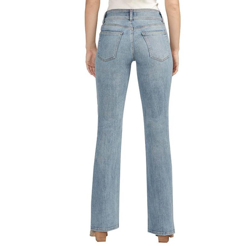 Silver Women's Be Low Flare Jean- Indigo