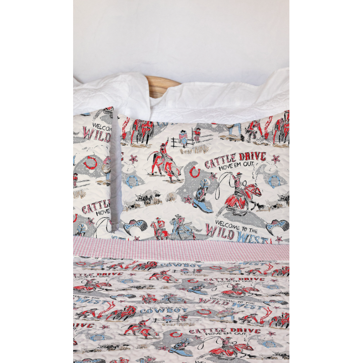 Ida Mae Cattle Drive Sand Quilt