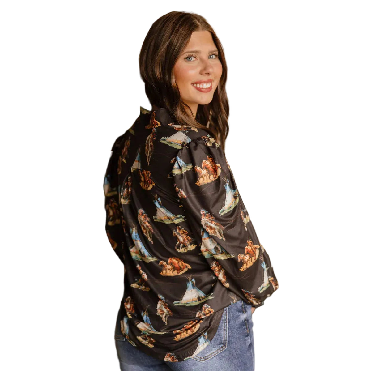Sterling Kreek Women's Long Sleeve Wild Frontier Shirt - Irvine Tack & Western Wear