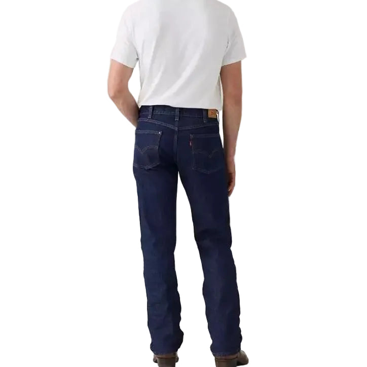Levi Men's Western Straight Low Rise Boot Cut Jeans - Rocky Rinse