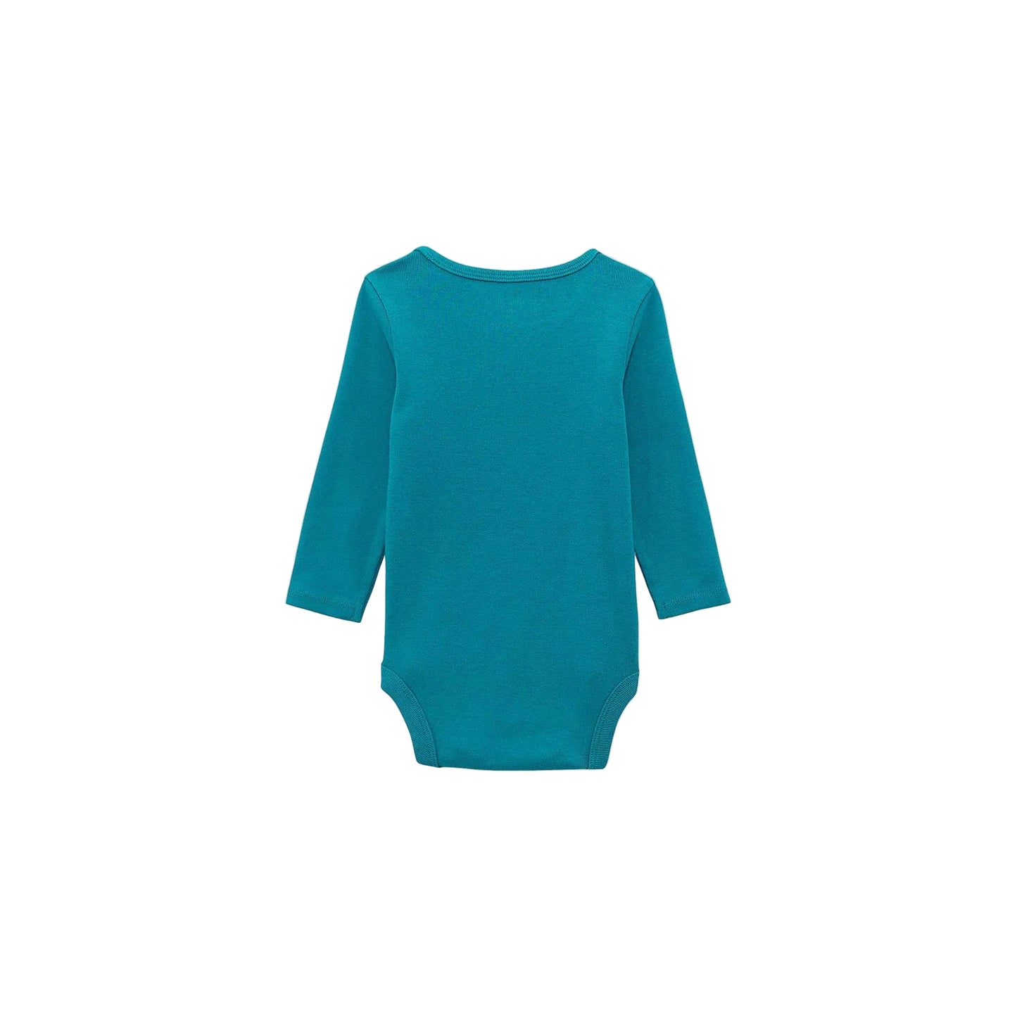 Wrangler Baby Girl Long Sleeve Graphic Bodysuit- Teal