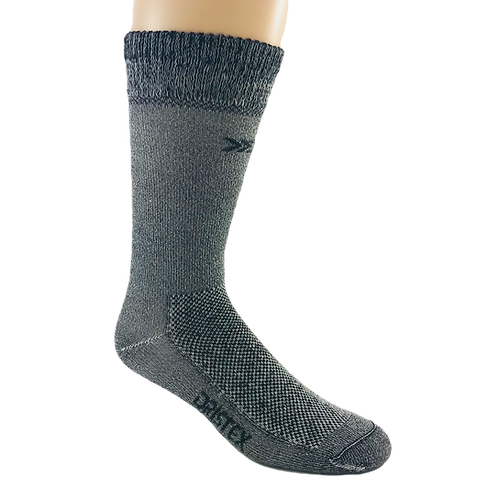 Dristex 365 Health Merino & Baboo Socks - Black & Natural Denim-2 Pack