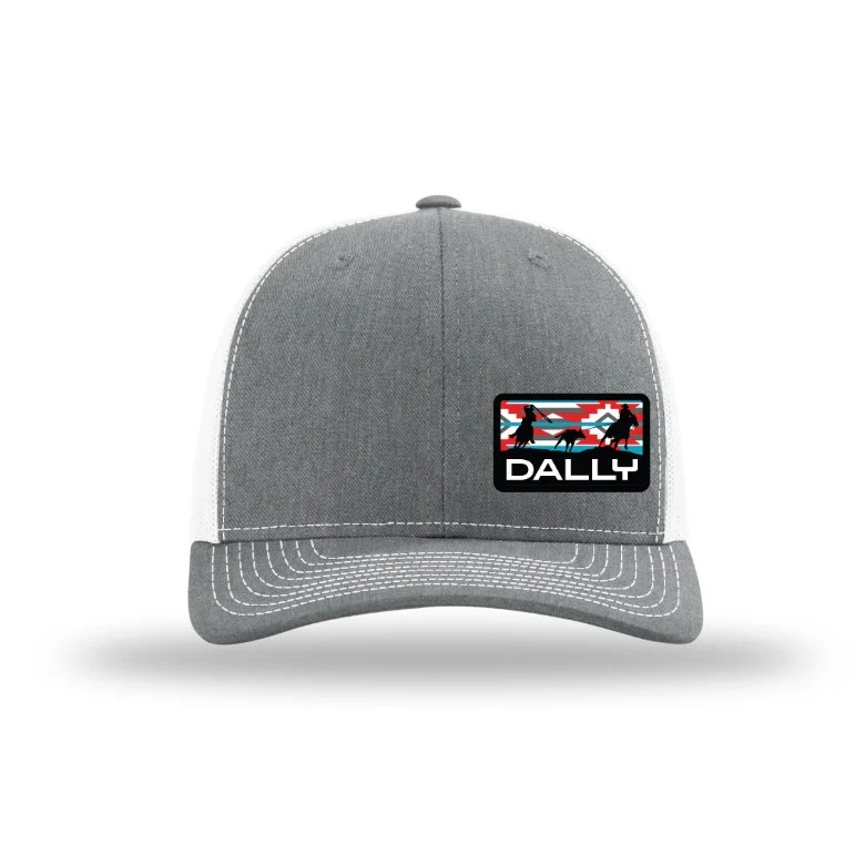 Dally Up Caps Dally Embroidered Ropin Patch with Logo-Multiple Colors