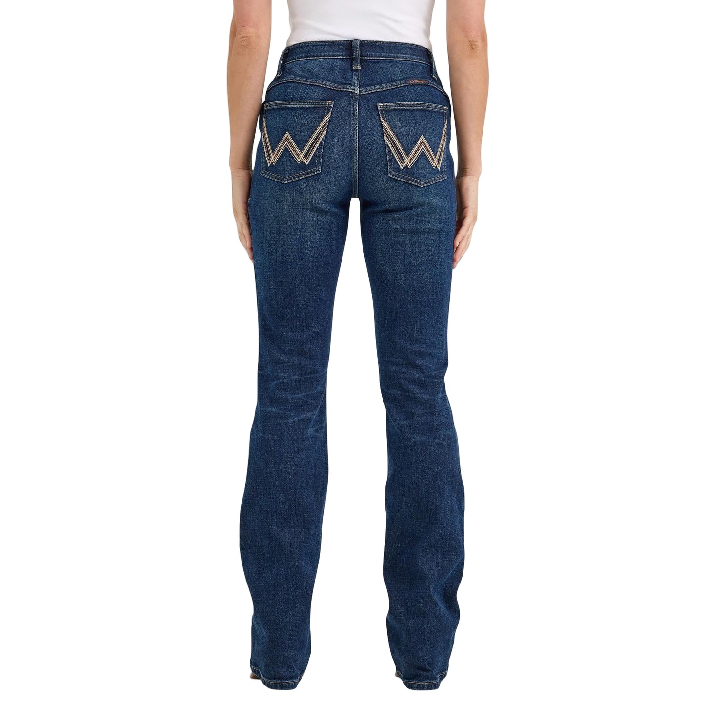 Wrangler Women's Ultimate Willow Riding Mid Rise Jean - Andrea