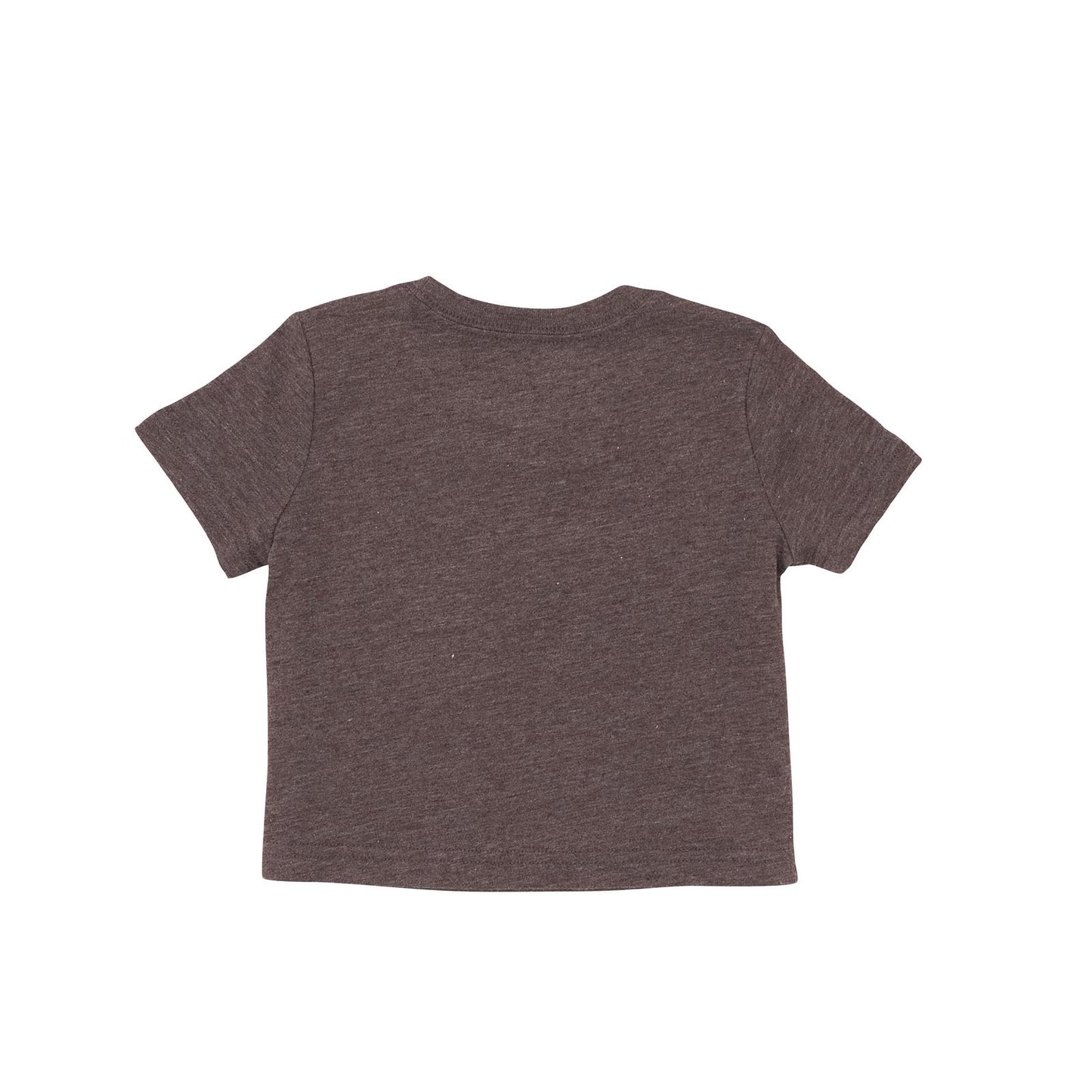 Wrangler Baby Boy Wrangler Graphic Short Sleeve Tee Shirt- Mole Heather