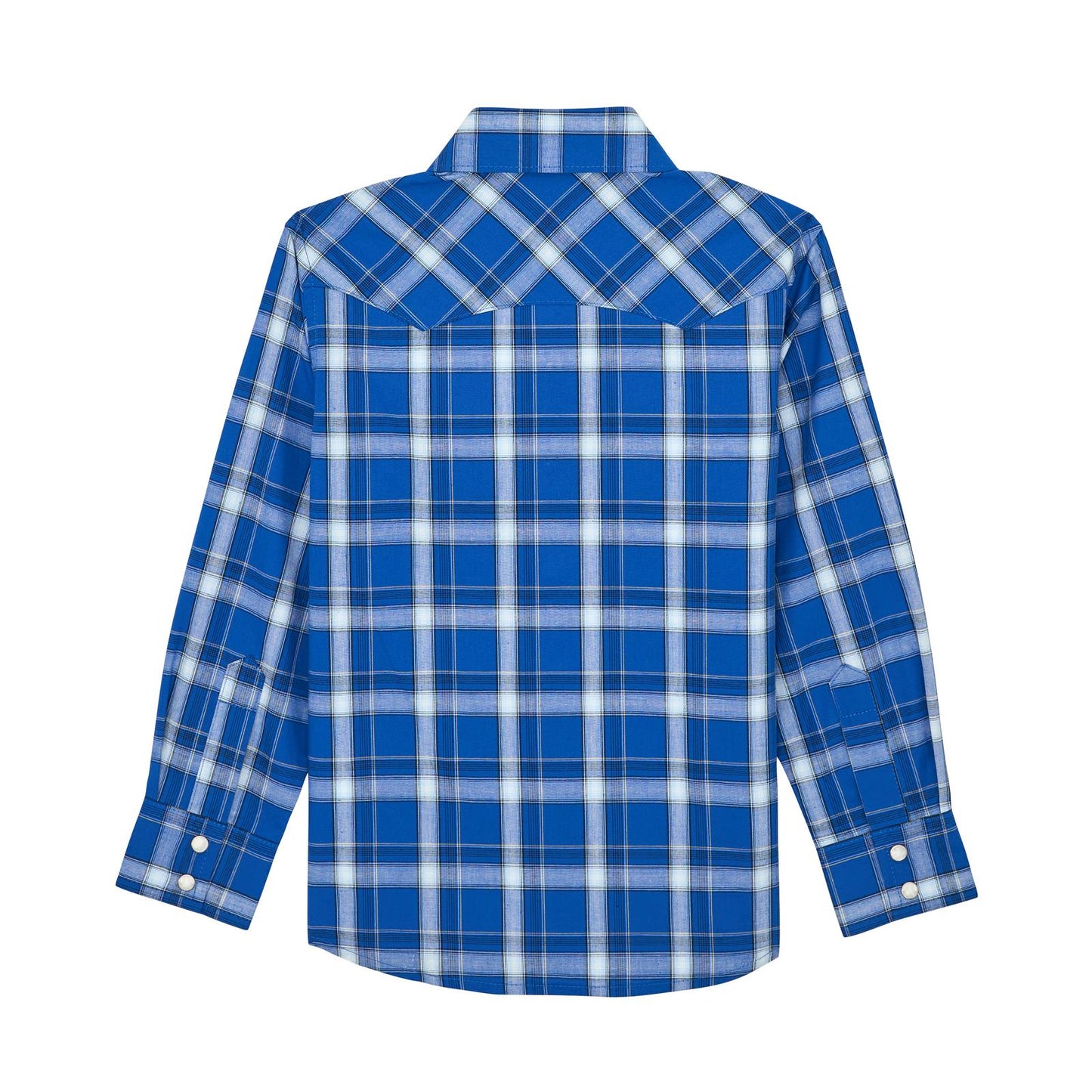 Wrangler Boy's Wrangler Retro Long Sleeve Shirts - True Blue