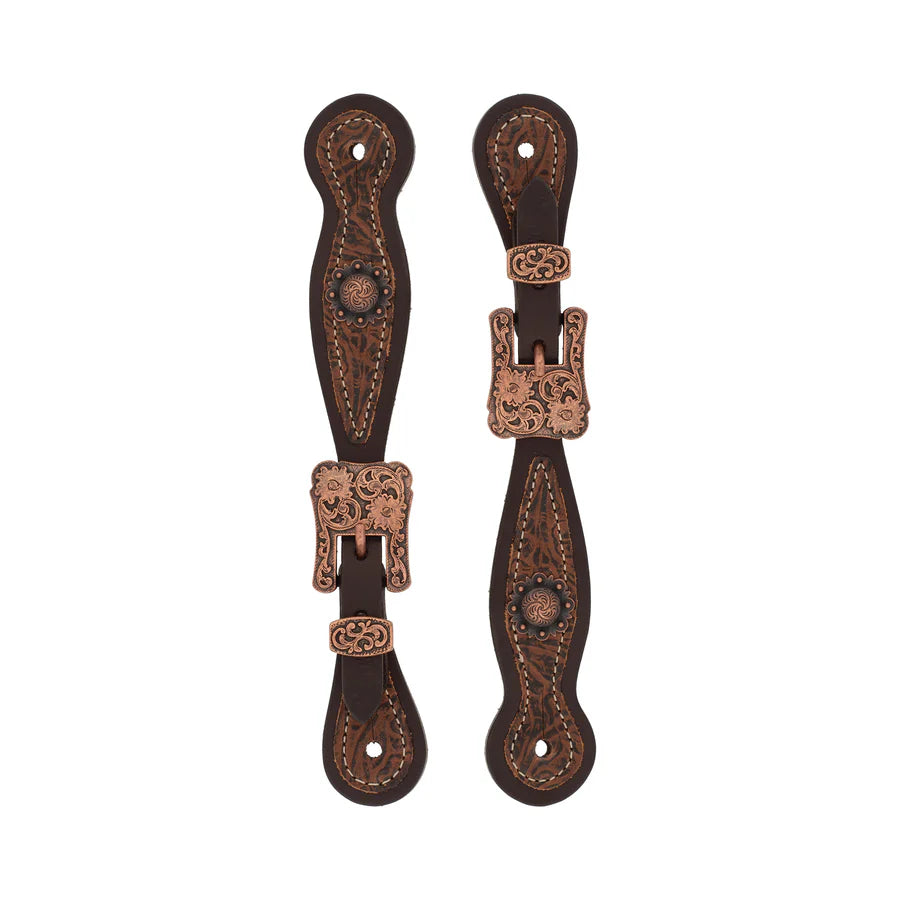 Weaver Leather Floral Ladies Spur Strap
