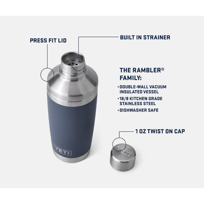 Yeti Rambler 591ml Cocktail Shaker - Key Lime