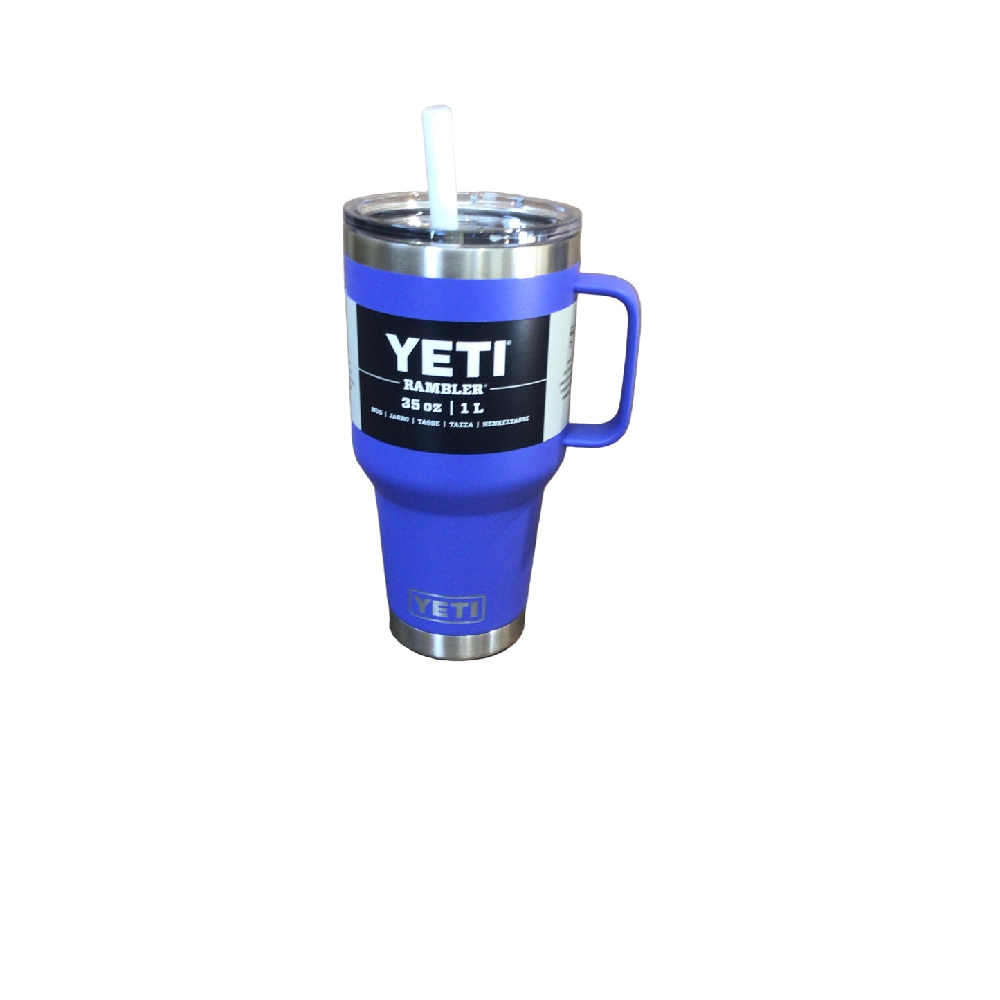 Yeti Rambler 1L Straw Mug - Ultramarine Violet
