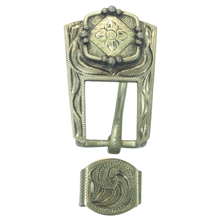 Angus Silversmiths Buckle Set-C342