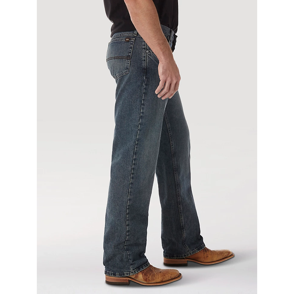 Wrangler Men's 20X No. 33 Relaxed Straight Leg Jeans - Vintage Midnight