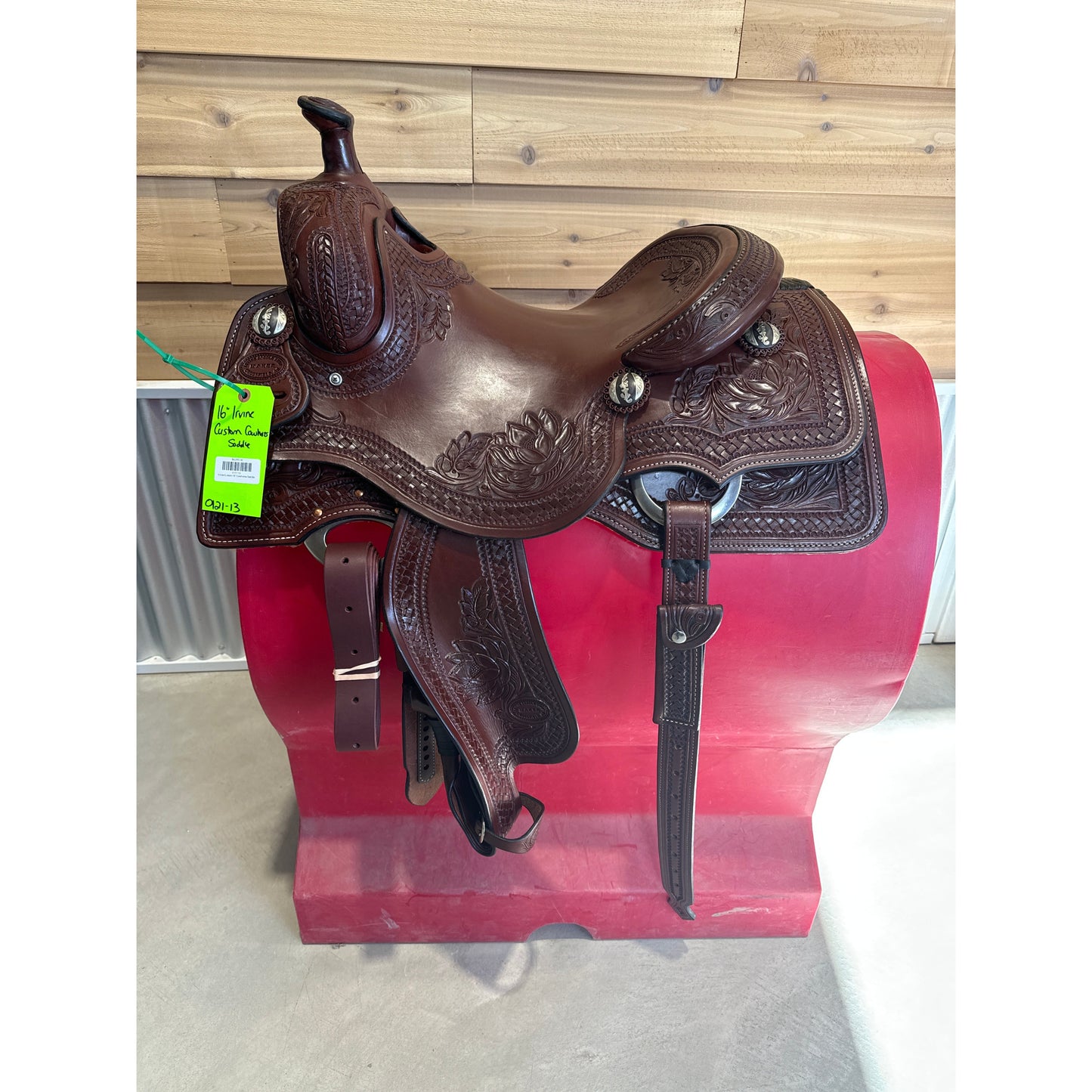 Irvine Custom 15.5” Cowhorse Saddle
