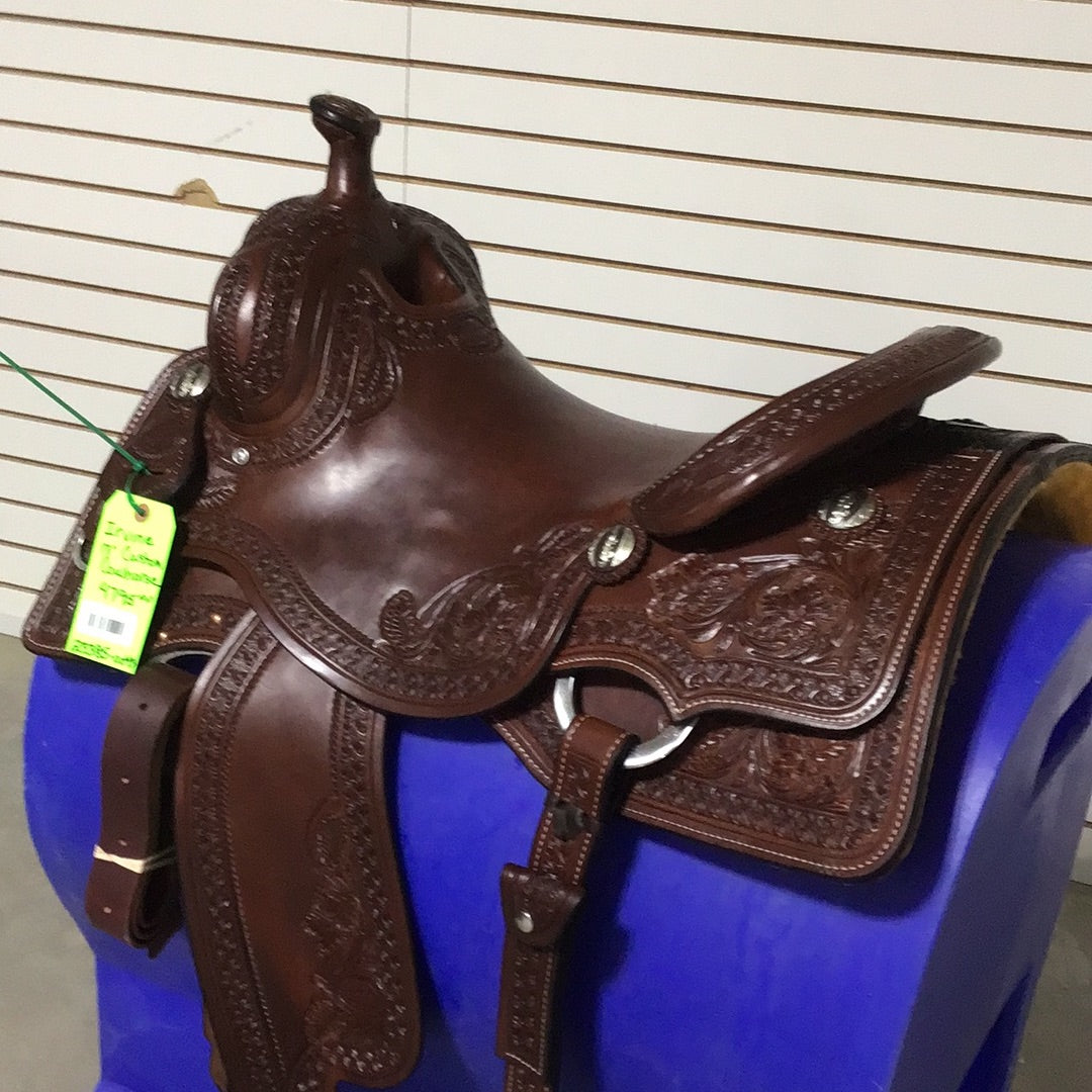 Irvine Custom 17" Cowhorse Saddle