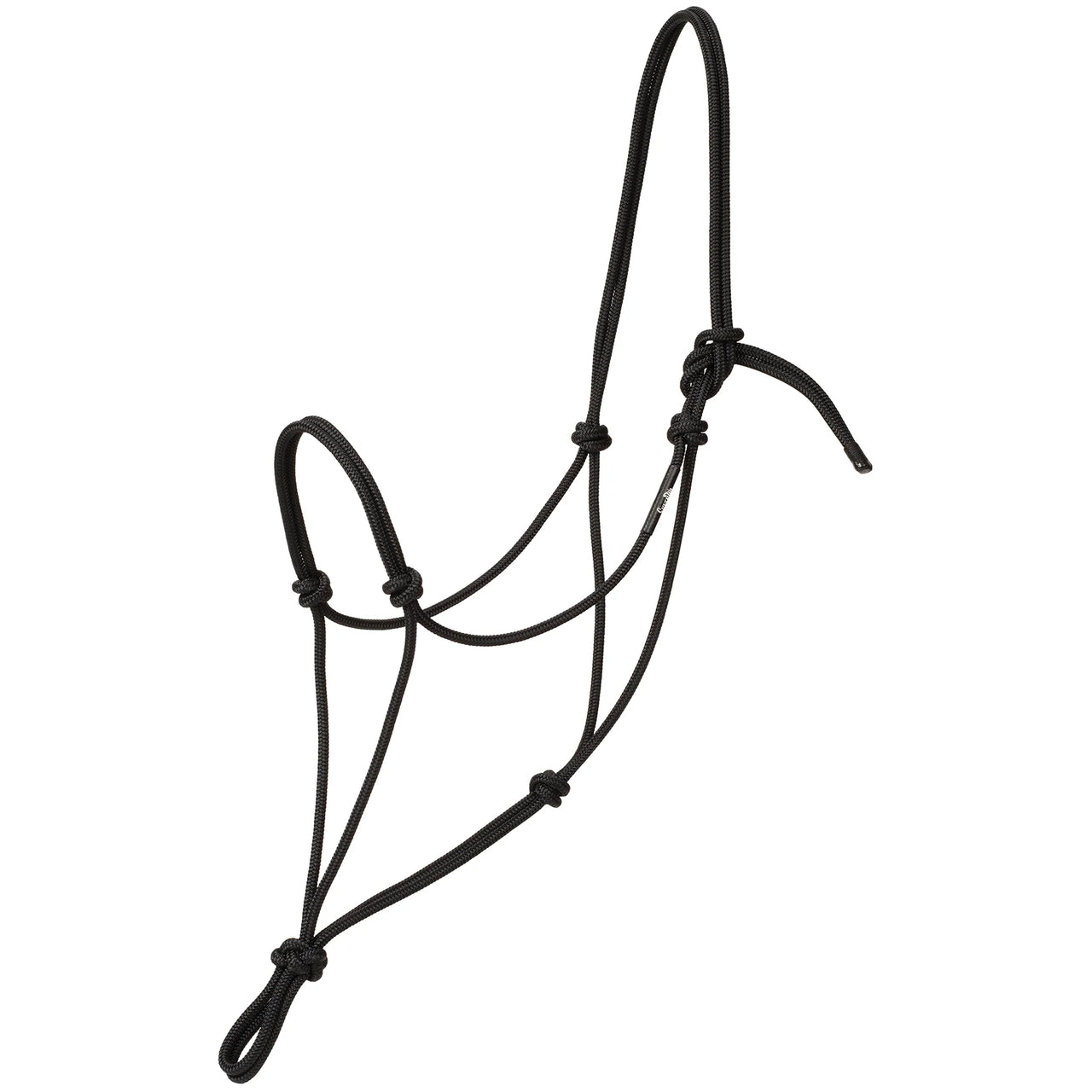 Weaver Leather Silvertip Big Sky Rope Halter- Black