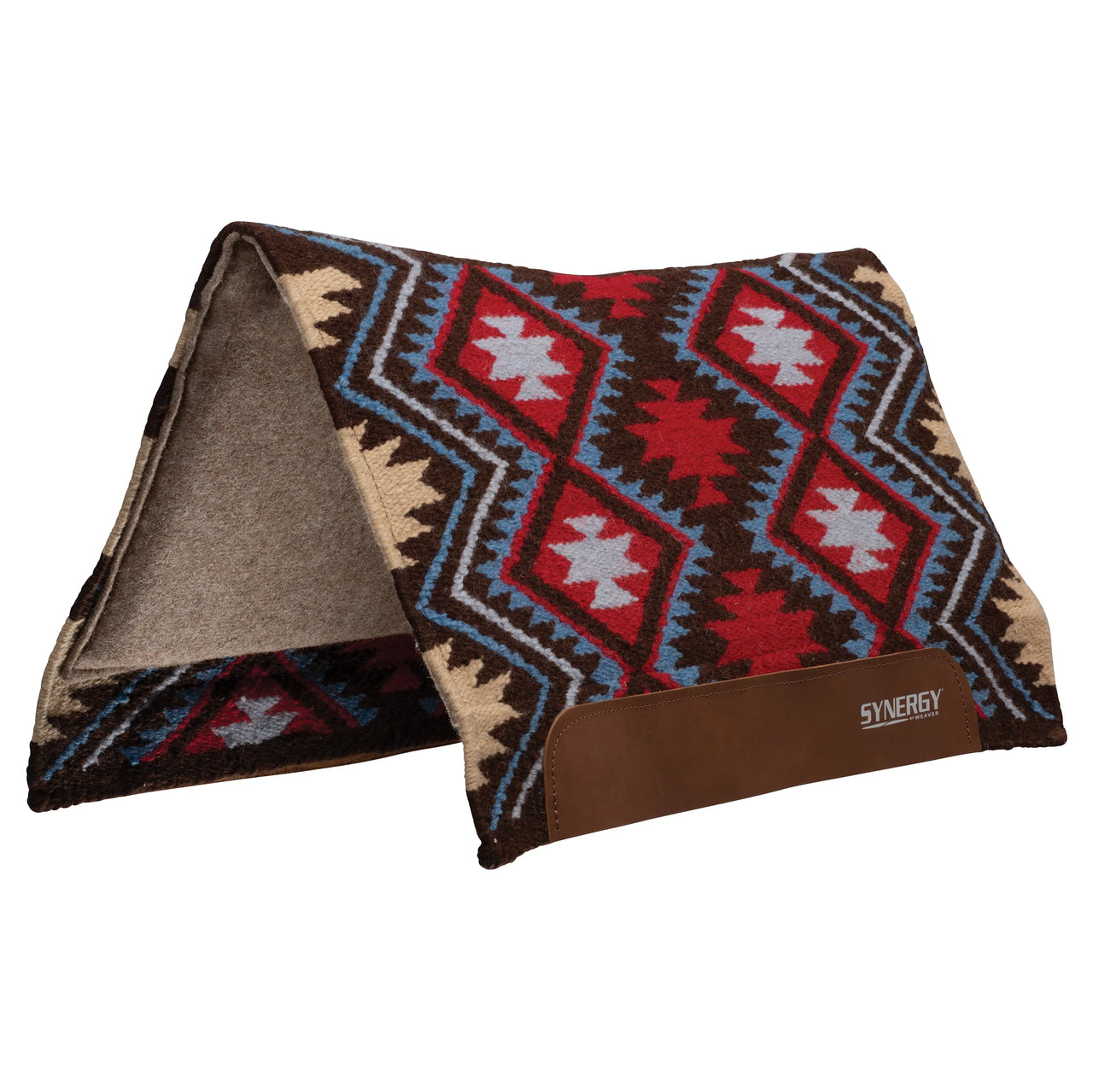 Weaver Synergy Flex Contour Performance Saddle Pad w/Wool Blend Felt - 33x38