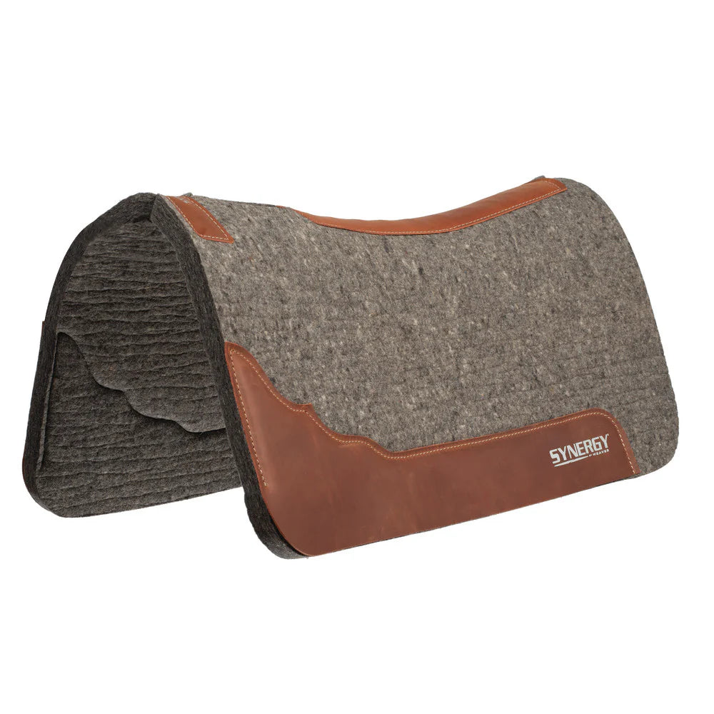 Synergy 3/4" Steam Pressed Performance Pad Pressed Merino Wool Felt Perf Pad - Irvine Tack & Western Wear