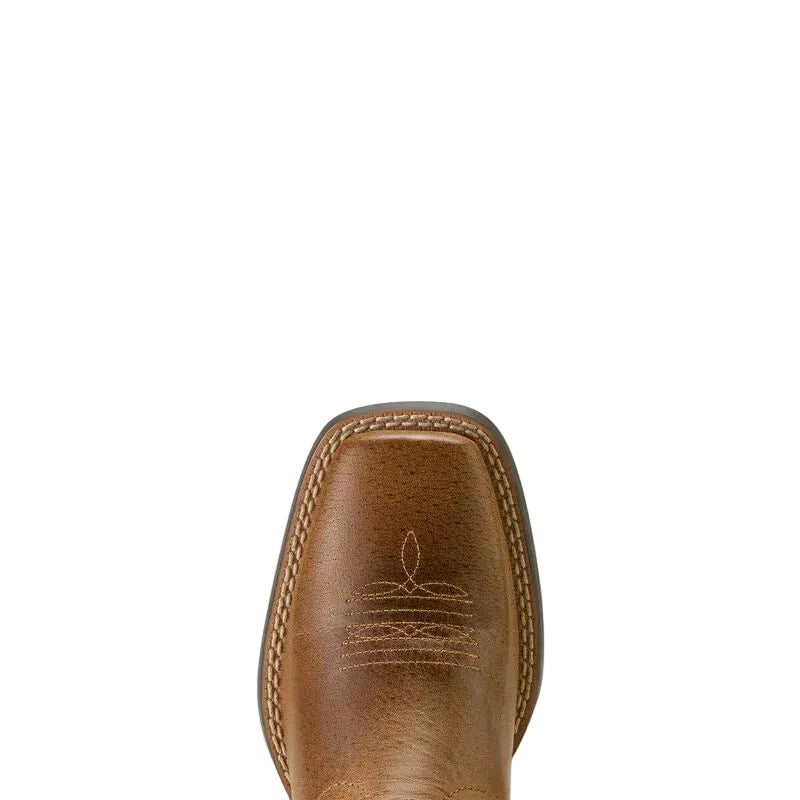 Ariat Youth Stampede Wide Square Toe Western Boot- Desert Brown - Irvine Tack & Western Wear