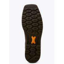 Ariat Men's Activator Waterproof Work Boots- Dark Brown/Green