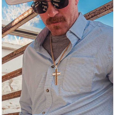 Montana Silversmiths Sunrise Mesa Cross Necklace