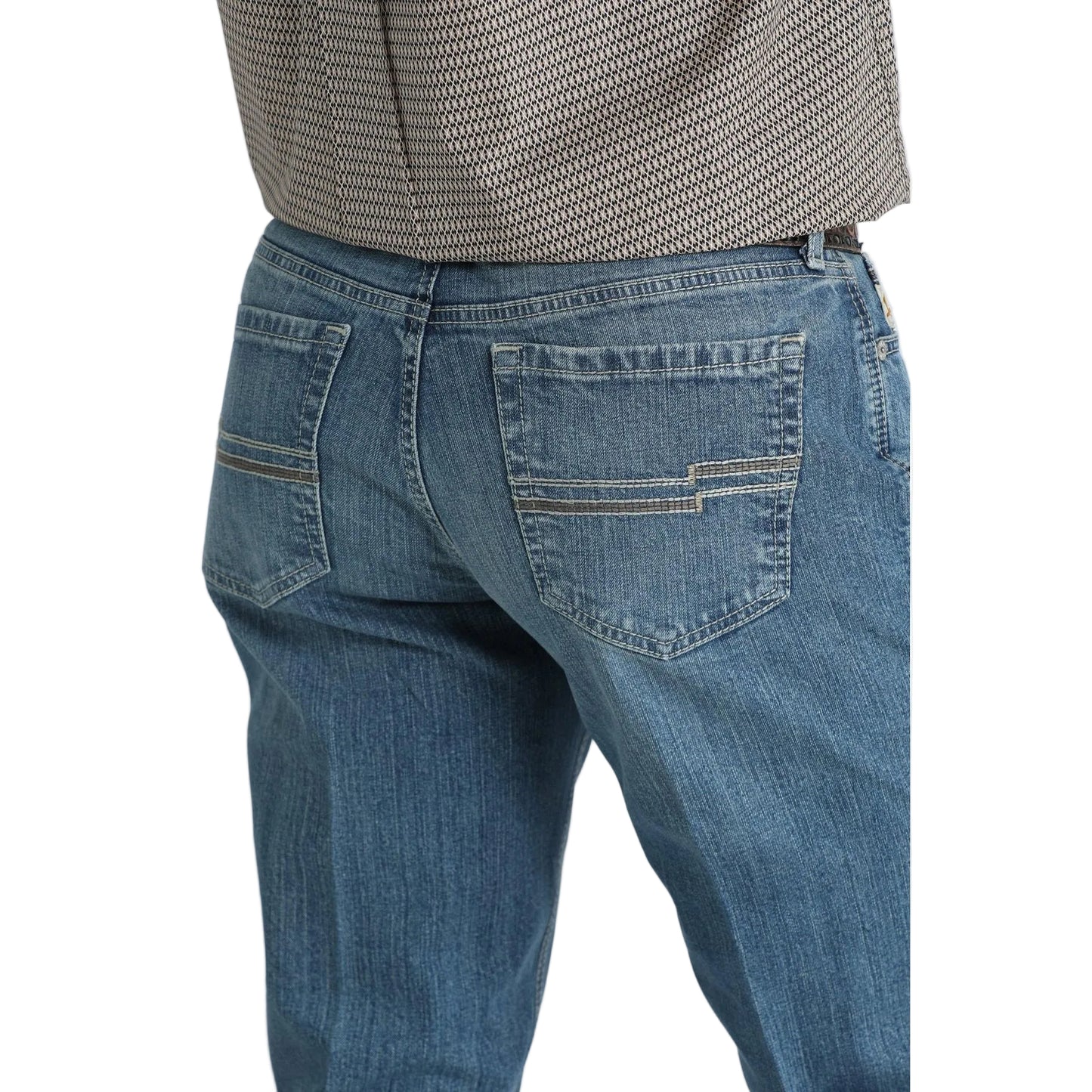 Cinch Men's Jesse Medium Stone Jeans - Indigo