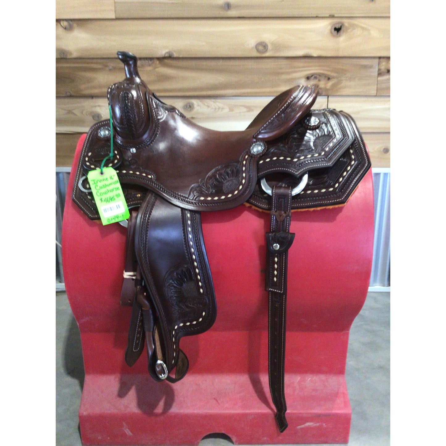 Irvine USA Custom 16" Cowhorse Saddle