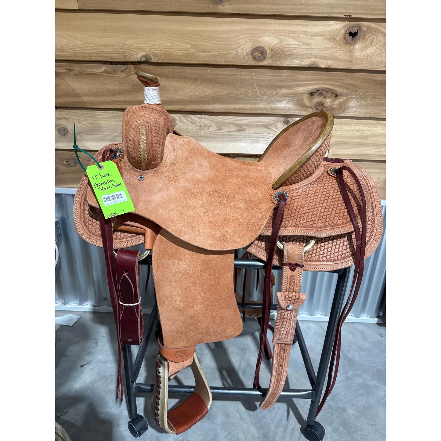Irvine 17" Association Ranch Saddle