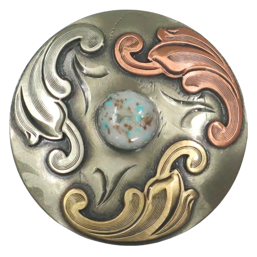 Angus Silversmiths Concho Set of 6