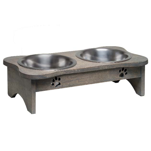 Black Label Collection Wooden Modern Diner - Grey