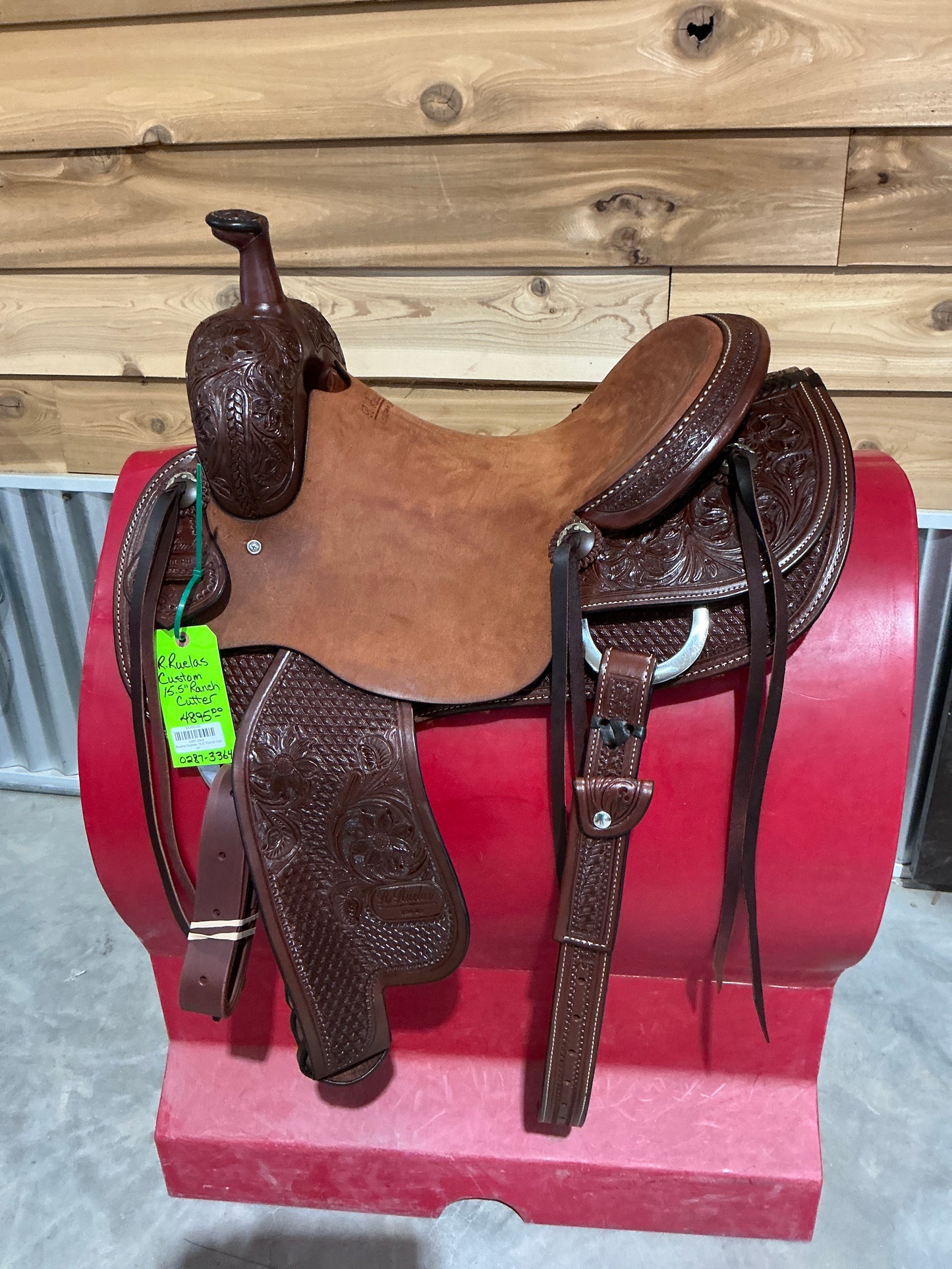 R Ruelas Custom 15.5" Ranch Cutter
