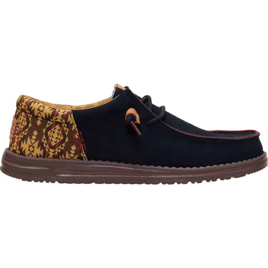 Hey Dude Men's Wally Funk Tenton Suede Shoes - Multicolours