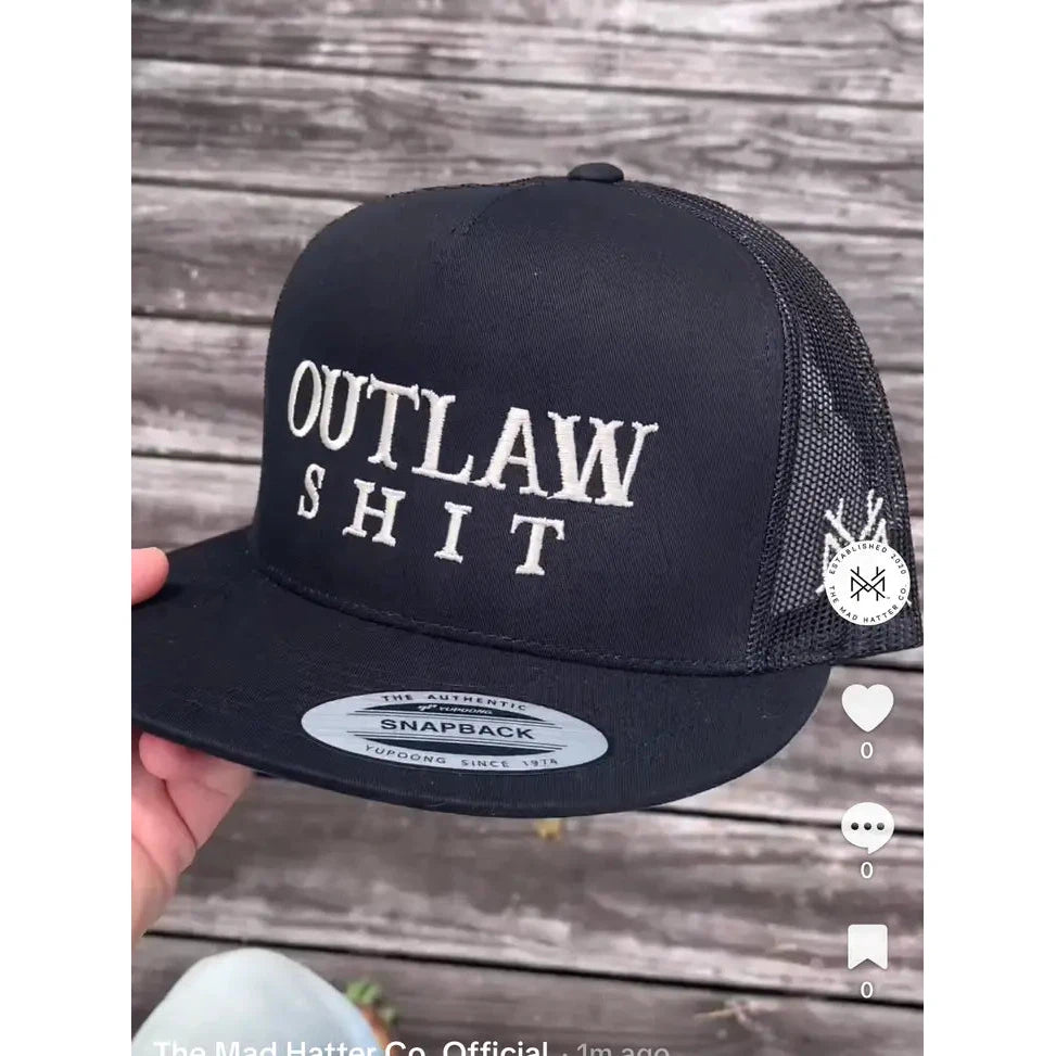 MHC Outlaw Shit Snapback Cap