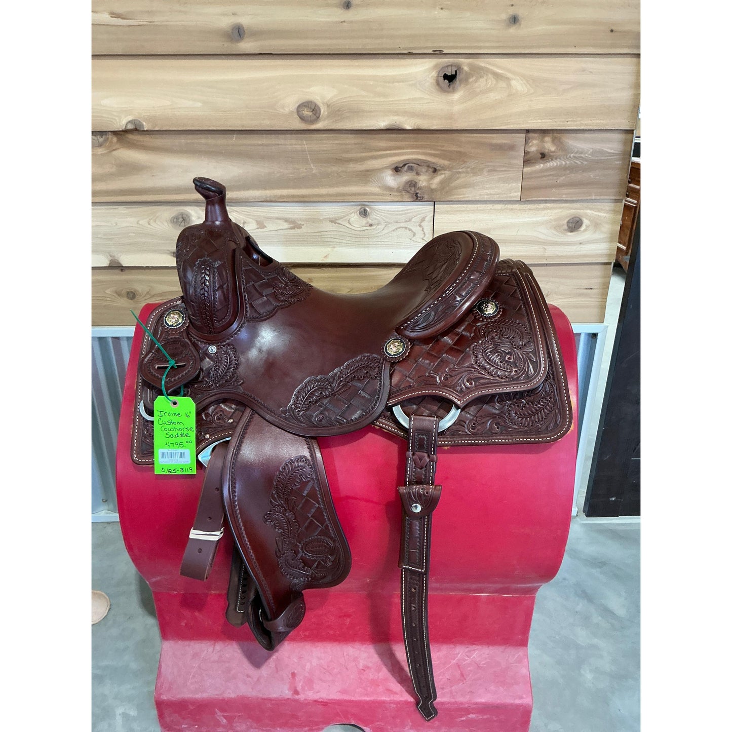 Irvine Custom 16" Cowhorse Saddle