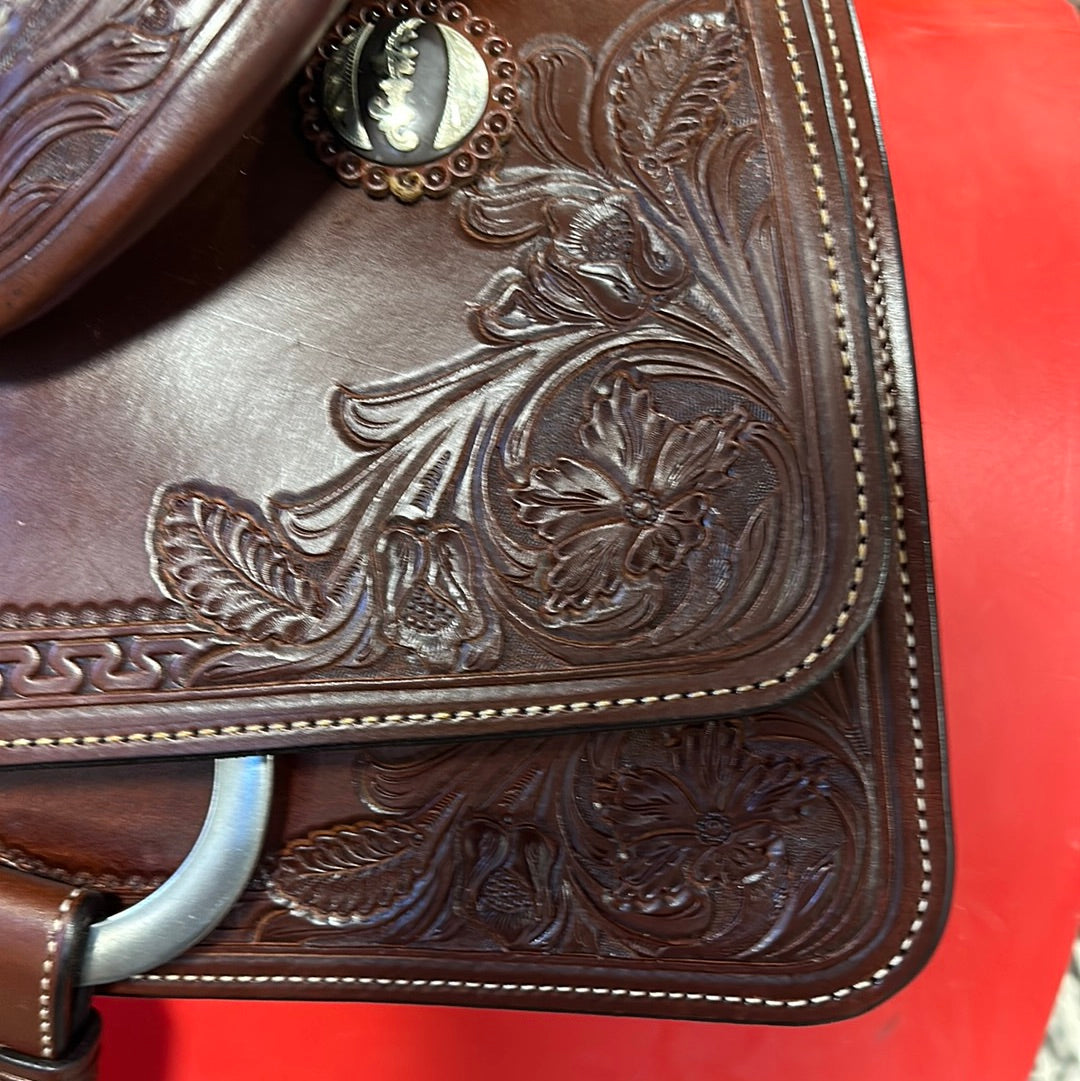 Irvine Custom 15.5" Reining Saddle