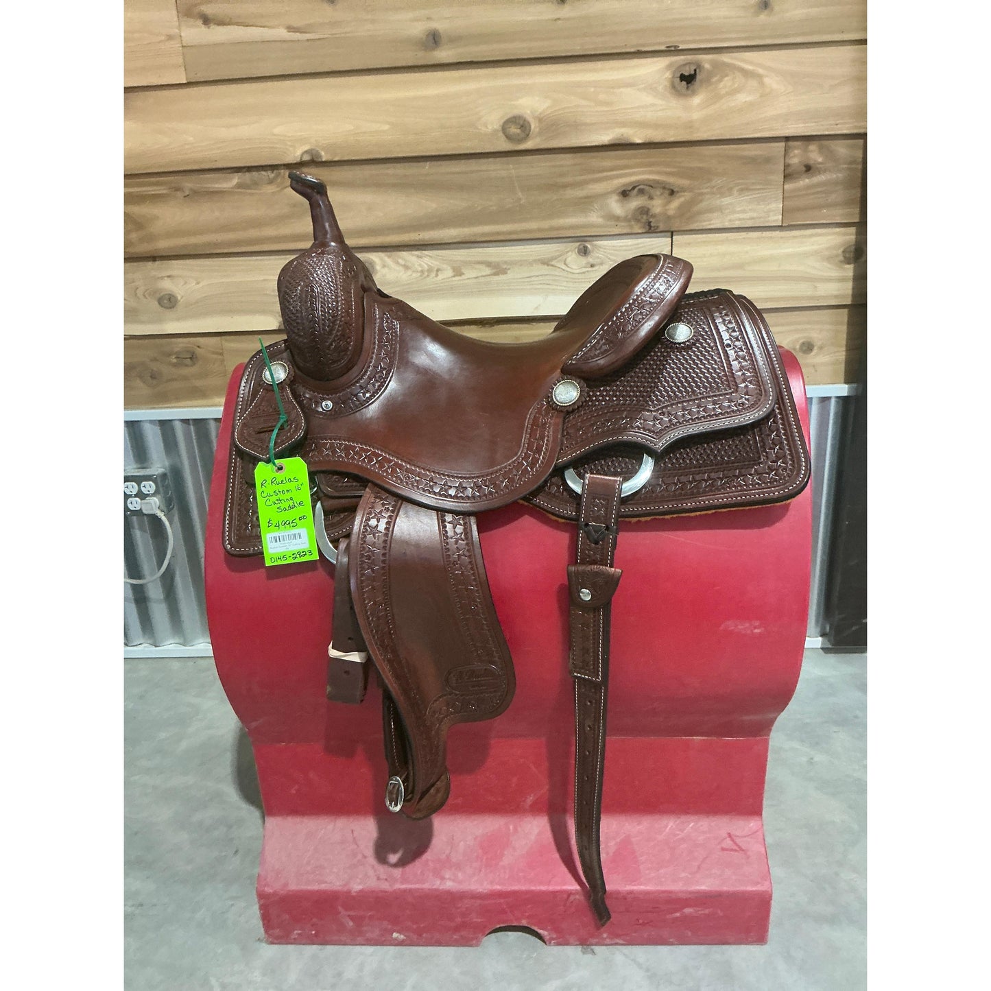 R. Ruelas Custom 16" Cutting Saddle